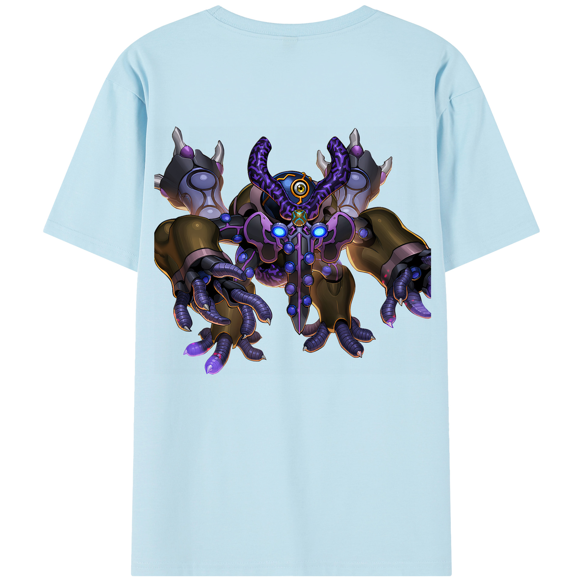 （画像用） 遊☆戯☆王 Yu-Gi-Oh! 綿100％半袖Tシャツ（背面プリント）